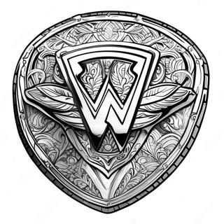 Wwe Championship Belt Coloring Page 31503-25228