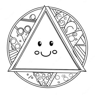 Triangle Coloring Page 31543-25254