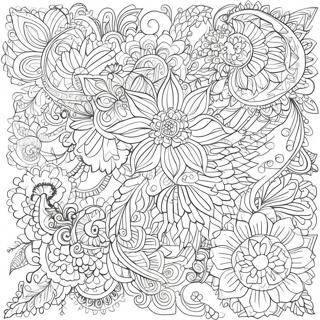 Intricate Patterns Coloring Page 31554-25275