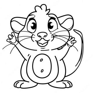 Ratatouille Coloring Page 3156-2558