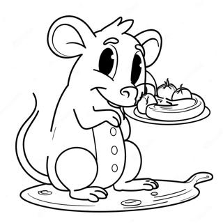 Ratatouille Coloring Page 3156-2559