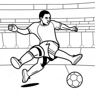 Pele Coloring Pages