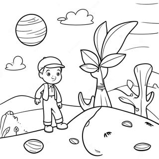 James And The Giant Peach Coloring Pages