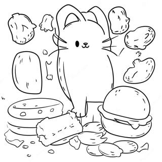 Cats Vs Pickles Collector S Sheet Coloring Page 31643-25333