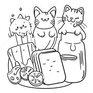 Adventurous Cats Vs Pickles Coloring Page 31644-25341