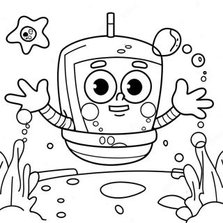 Baby Spongebob Coloring Pages