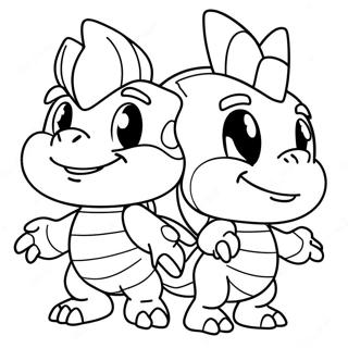 Koopalings Coloring Pages