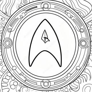 Star Trek Logo Coloring Page 31733-25406