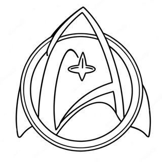 Star Trek Logo Coloring Page 31733-25407