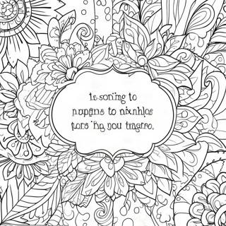 Meaningful Inspirational Quotes Coloring Page 31753-25426