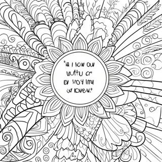 Meaningful Inspirational Quotes Coloring Page 31753-25427