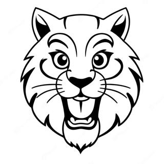 Byu Cougars Mascot Coloring Page 31764-25438