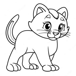 Byu Cougars Mascot Coloring Page 31764-25440