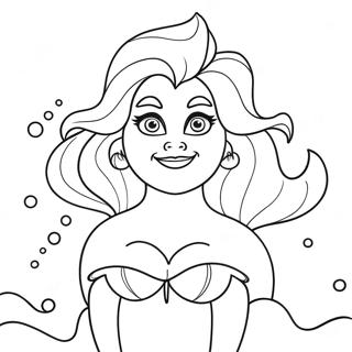 Mermaids Coloring Pages