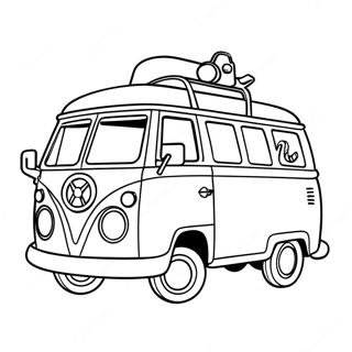 Mystery Machine Coloring Page 31783-25455