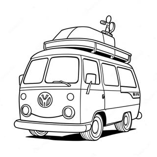 Mystery Machine Adventure Coloring Page 31784-25449