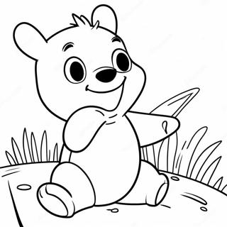 Winnie The Pooh Rabbit Coloring Page 31833-25491