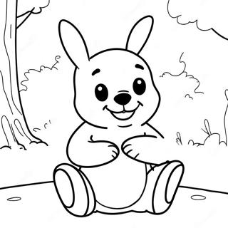 Winnie The Pooh Rabbit Coloring Page 31833-25492