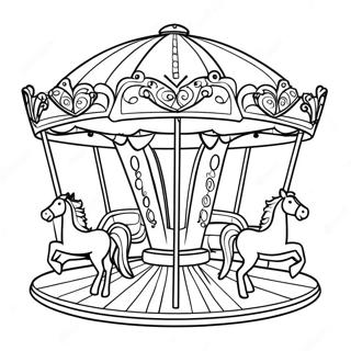 Carousel Coloring Page 31853-25507