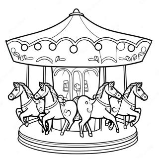 Carousel Coloring Page 31853-25508