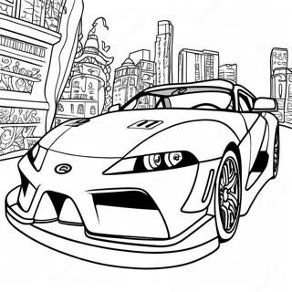 Supra Car Coloring Page 3186-2584