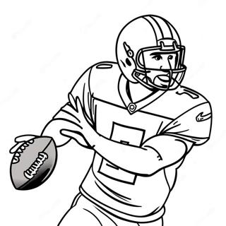 Jalen Hurts Coloring Pages