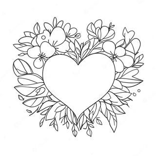 Shattered Heart Broken Heart Coloring Pages