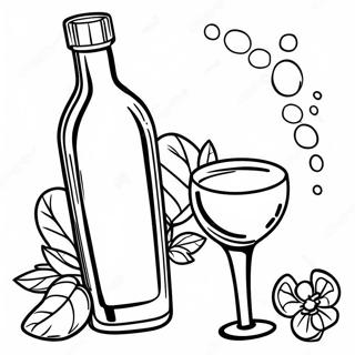 Alcohol Markers Coloring Page 31923-25558