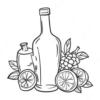 Vibrant Alcohol Markers Coloring Page 31924-25562