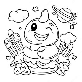 Happy Coloring Page For Kids 31953-25586