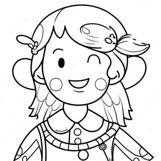 Happy Coloring Page For Kids 31953-25588