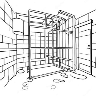 Prison Coloring Pages