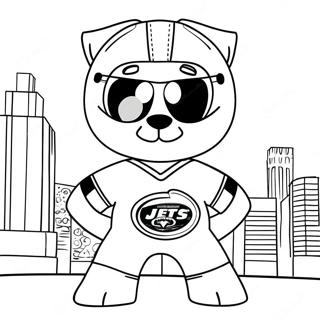 New York Jets Coloring Pages