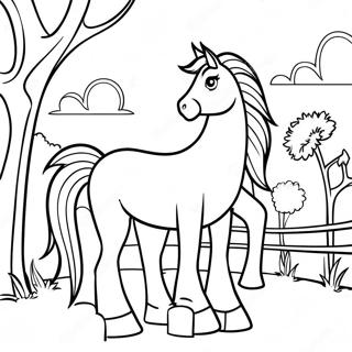 Horseland Coloring Page 32033-25646