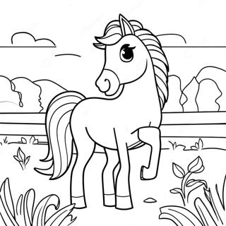 Horseland Coloring Page 32033-25648