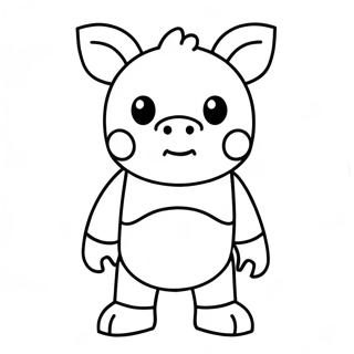 Roblox Piggy Coloring Pages