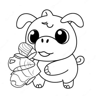 Roblox Piggy Coloring Page 32063-25675