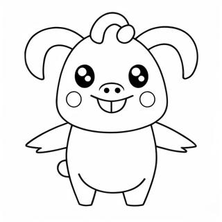 Creepy Roblox Piggy Character Coloring Page 32064-25677