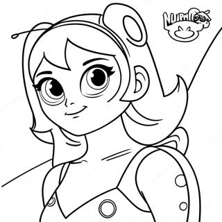 Miraculous Ladybug Coloring Page 3206-2602