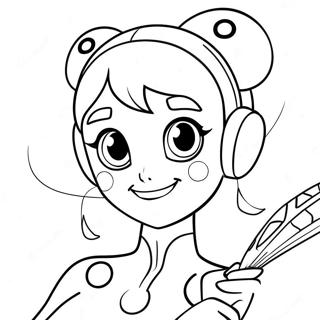 Miraculous Ladybug Coloring Page 3206-2604