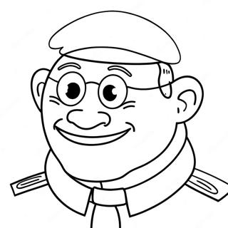 Funny Jory John Character Coloring Page 32084-25693