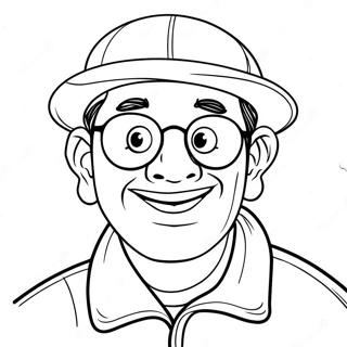 Funny Jory John Character Coloring Page 32084-25695