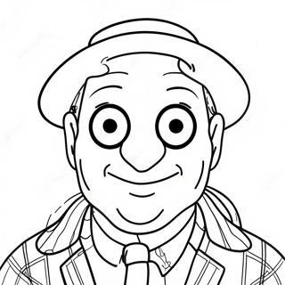 Funny Jory John Character Coloring Page 32084-25696