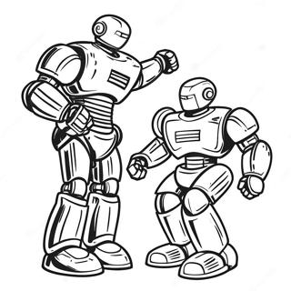 Real Steel Coloring Pages