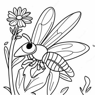 Pollinator Coloring Pages