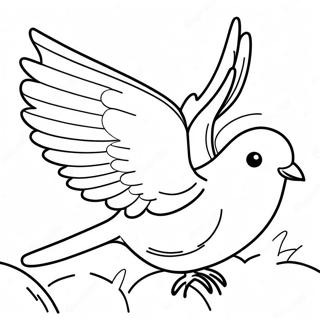 Dove Coloring Pages