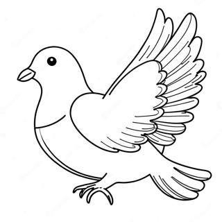 Dove Coloring Page 32143-25754