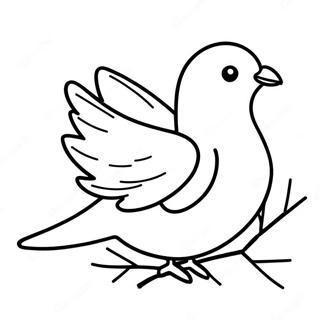 Dove Coloring Page 32143-25755