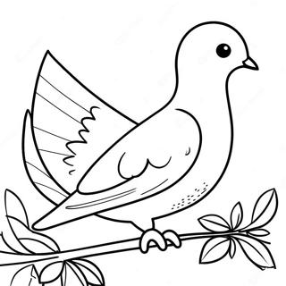 Dove Coloring Page 32143-25756