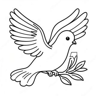 Dove Coloring Pages